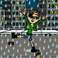 I'm singing in the rain!