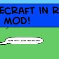 Minecraft in real life mode