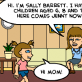 'Jenny changed schools'