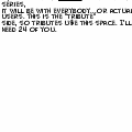 Synopsis, sorry sign-ups