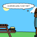 Unattended Hamburger