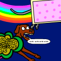 Nyan Cat myan dog