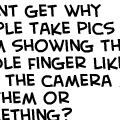 A mean camera?