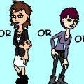 avatars; you choose. 