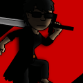 Badass Longcoat and Big sword