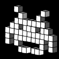 3-D Pixel Art