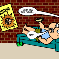 Theme of the day: Laziness
