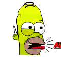 Homer Simpson (Being Crazy)