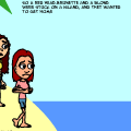 TotD: Swimming blond joke
