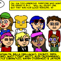 'The people in the series are'
