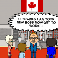 'the day at work'