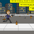 'running'