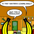 'Bananas At a Restaurant 8'