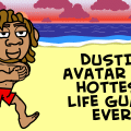 dustin the life gaurd