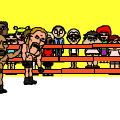 The Rock VS Triple H