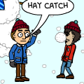 A snowy day