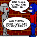 Optimus Prime v.s. Megatron