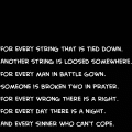 For everything...