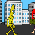 'Banana man:tits'