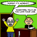 'workaholic'