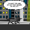 cat and shark