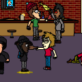 'bar fight'