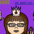 BEWARE,SHE MIGH EAT YOU!
