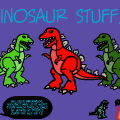 Dinosaur stuff!