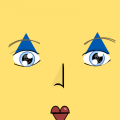 Queen of hearts face