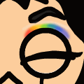 Rainbow eyes