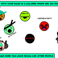 Remix: Colored Shapey Things!