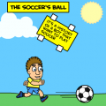 the soccer's ball