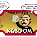 Theme of the Day: KABOOM