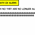 no more aliens