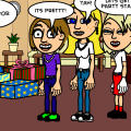 the birthday party!