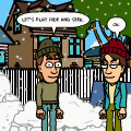 really cool snowman trick