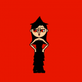 Black Dress...Rubbsih