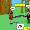 Zombie vs Voxwolf