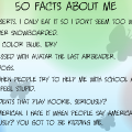 {50 Facts About Me}