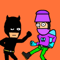 batman vs moth man.