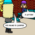 Nikki gets a kitten