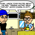 Two Movie Ninja Humans