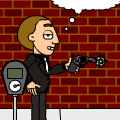 BAD GUY IN A SUIT