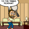 Bob At The TableTennis Acadamy