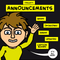TREKKIE'S ANNOUNCEMENTS