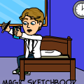 The magic sketchbook