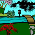 'Japanese garden'