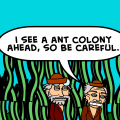 'speaking with the ants'