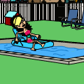 swimming??
