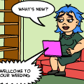 the weeding